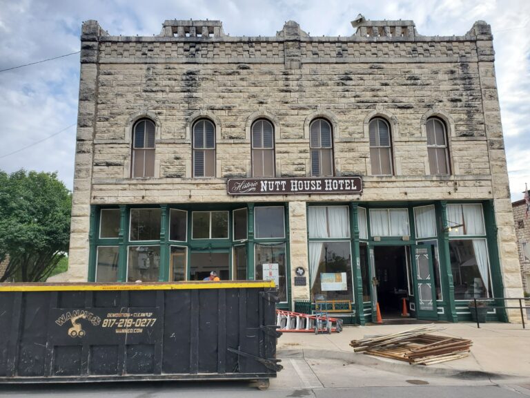 Read more about the article If These Walls Could Talk – Demoing Granbury’s Nutt House Hotel